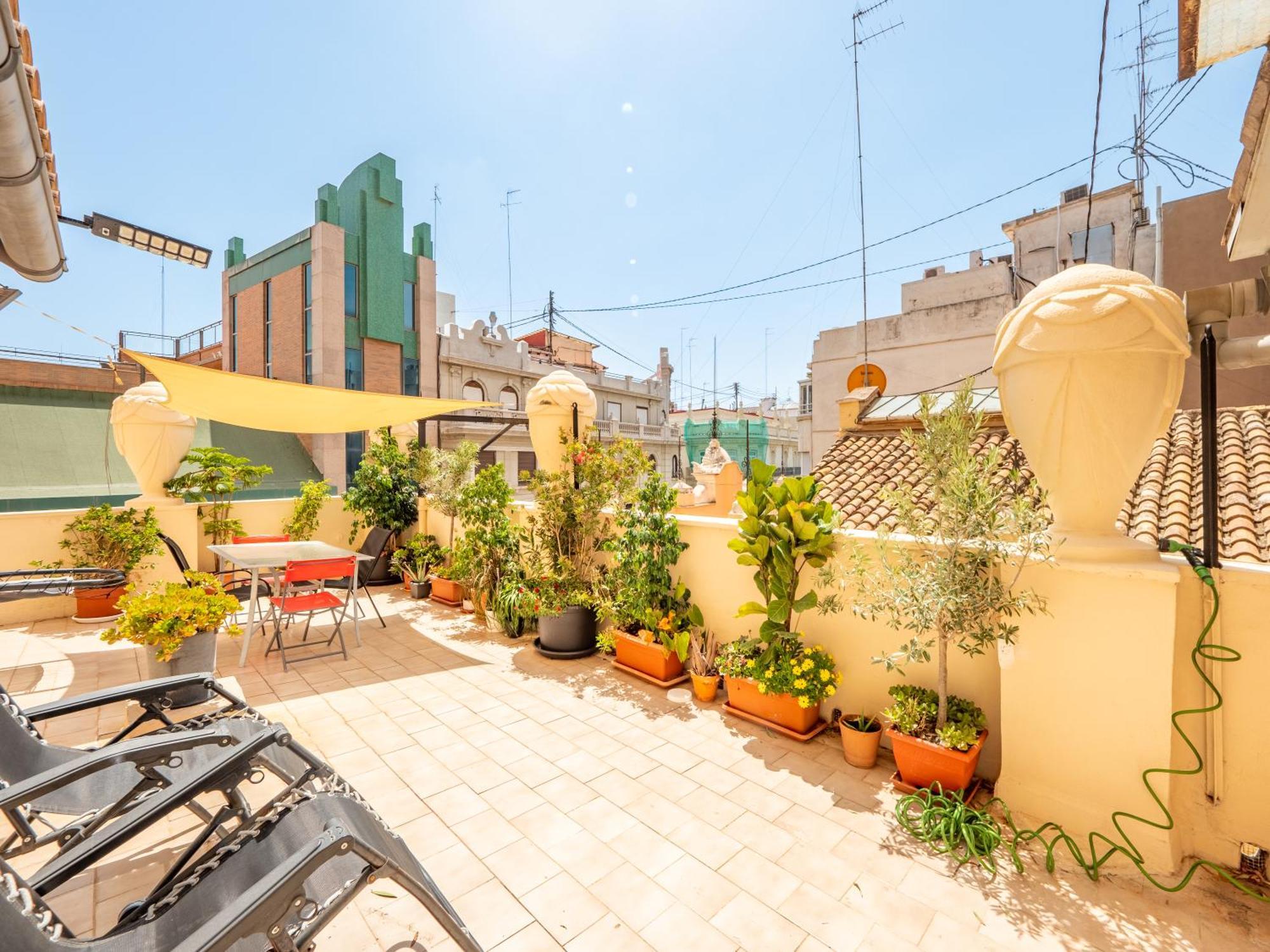 Atico De Lujo Plaza Ayuntamiento Apartment Valencia Exterior photo